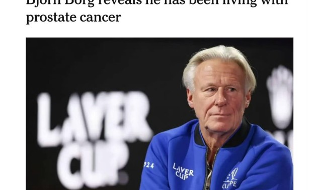 网坛名宿比约博格透露抗癌历程，萨巴放话要踢烂克耶高斯的屁股