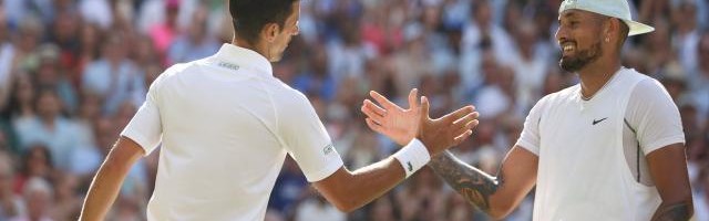 罕见专注与独特的球风 克耶高斯的温网决赛初体验